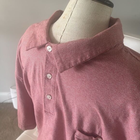 Men’s Pink Polo Shirt Refined Comfort, Timeless Style - Picture 3 of 8